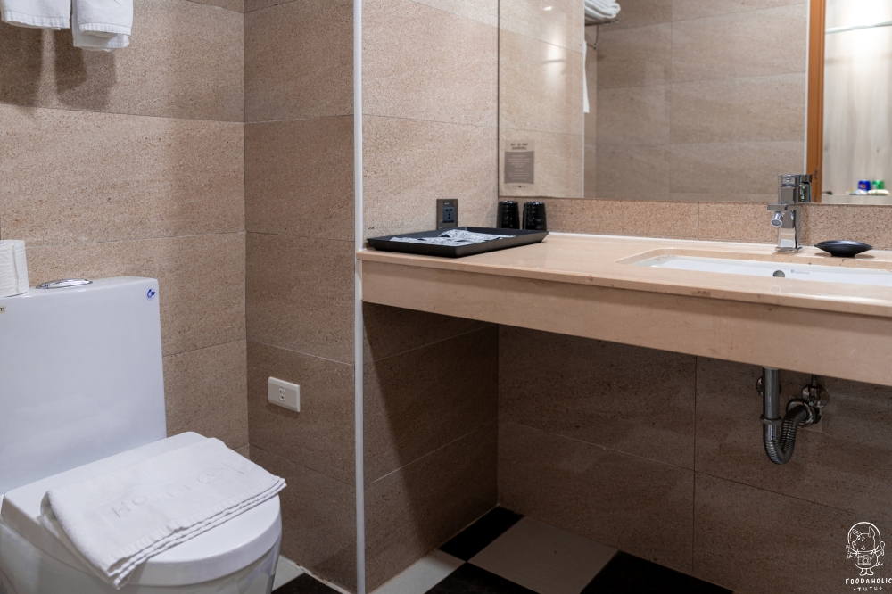 聖禾大飯店 Hotel A 標準雙人房浴室空間