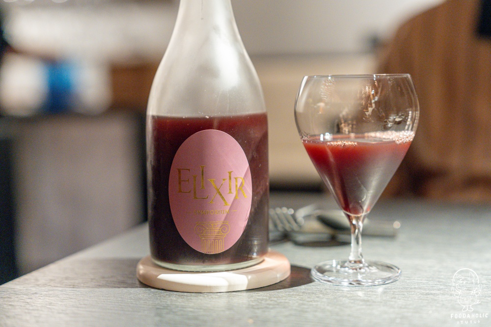 KAORI Dining酒品搭配 嘉農酒莊 Elixir Pluot Wine 紅肉李酒