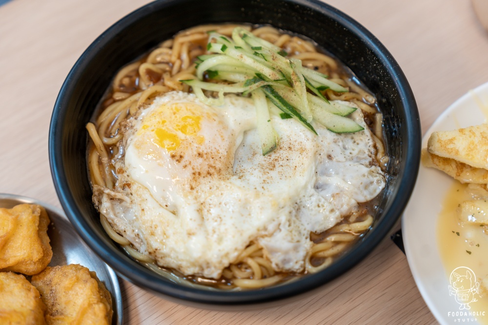 福德早午餐綜合鐵板麵+蛋