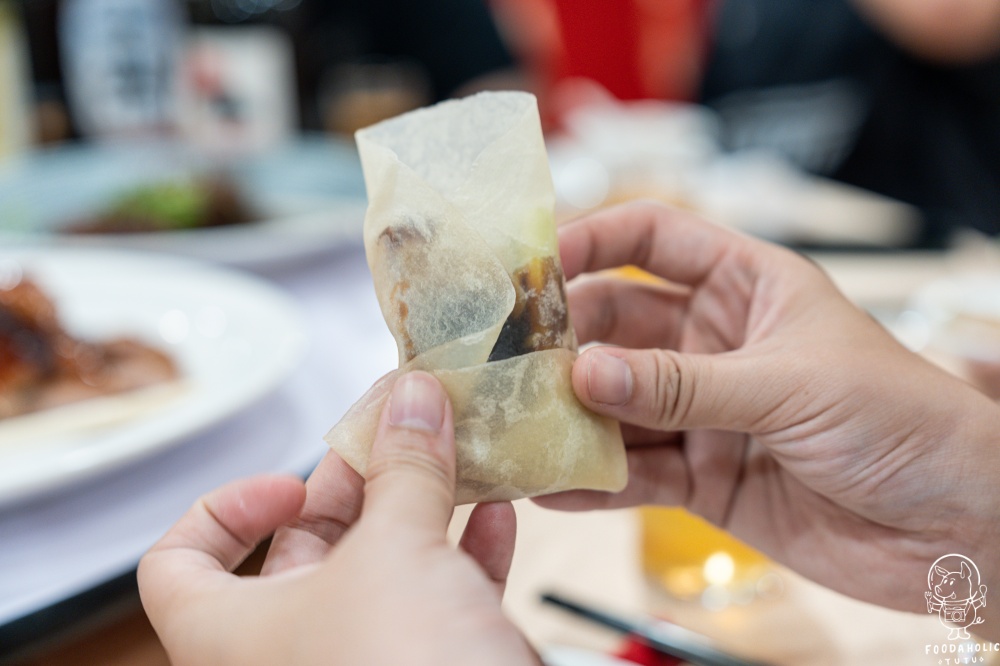 銘師父餐廳北鴨三吃香蔥鴨餅