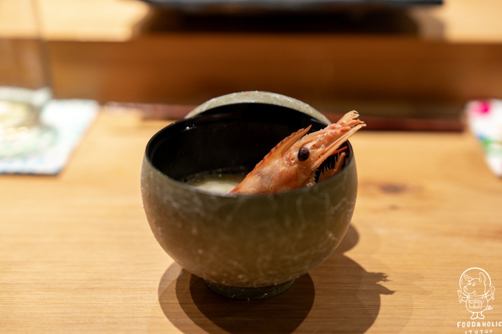『蒔夜壽司』壽司輕套餐蝦頭味噌湯
