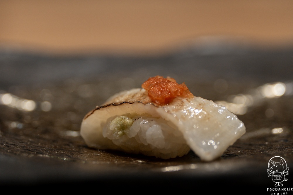 『蒔夜壽司』鰭邊肉握壽司