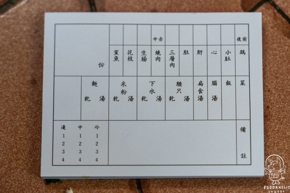 賣麵炎仔金泉小吃店菜單價格
