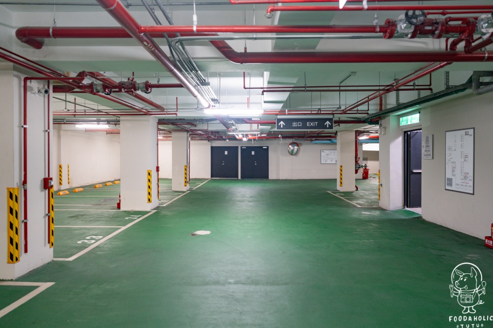 『雀客藏居 花蓮林森』停車場