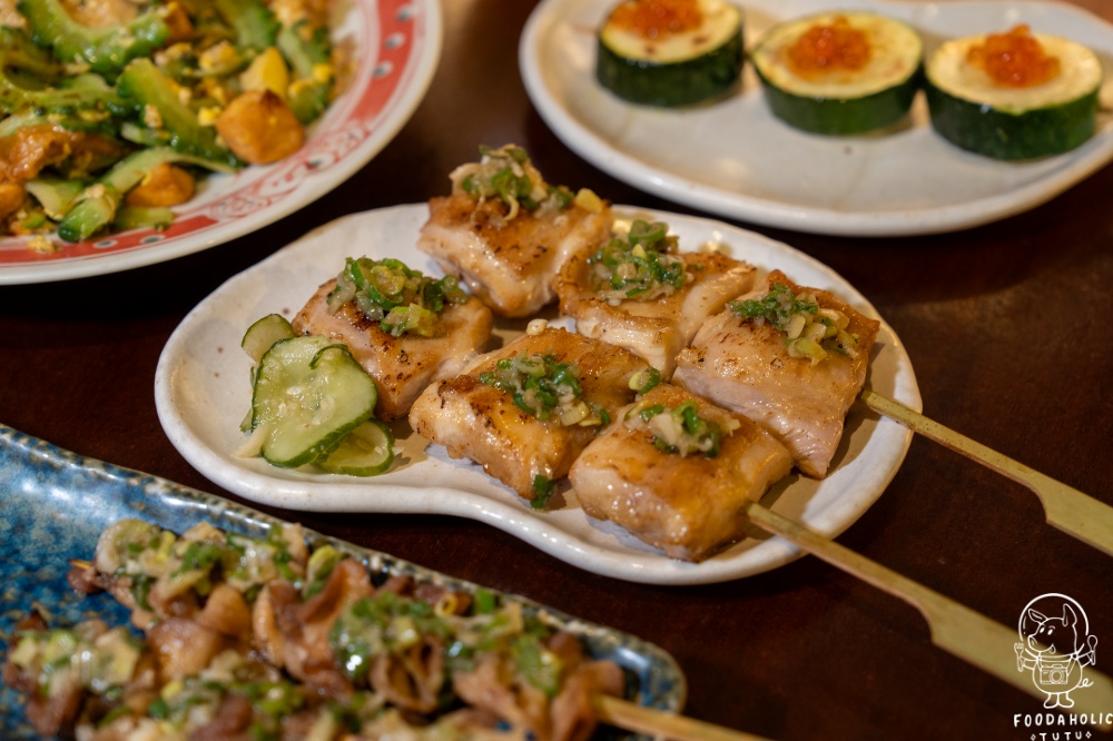 『老時光燒肉酒肴』鹽蔥雞肉串
