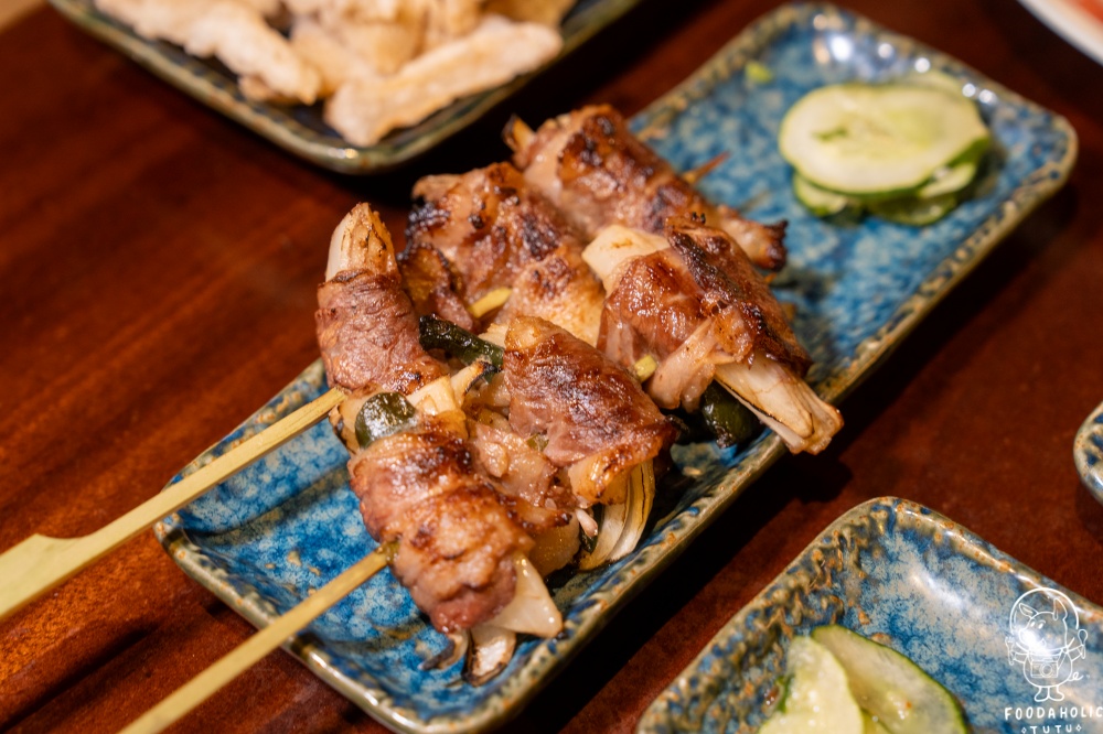 『老時光燒肉酒肴』剝皮辣椒牛肉捲