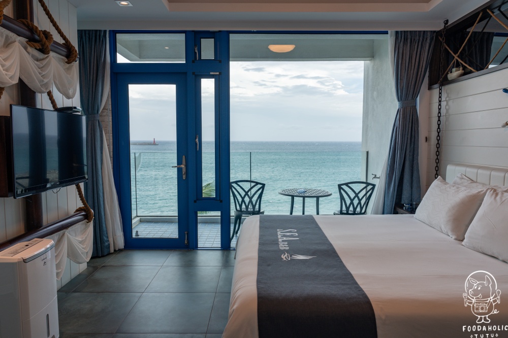 『S.E.A. 藍海曙光民宿』豪華海景雙人房