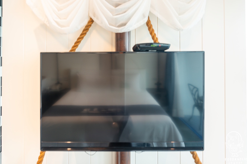 『S.E.A. 藍海曙光民宿』豪華海景雙人房臥房空間