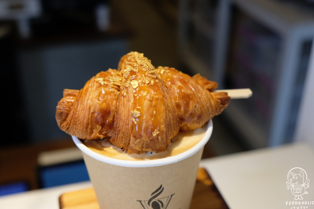 烘豆廊 Coffee BEANS Gallery【可頌＋拿鐵】