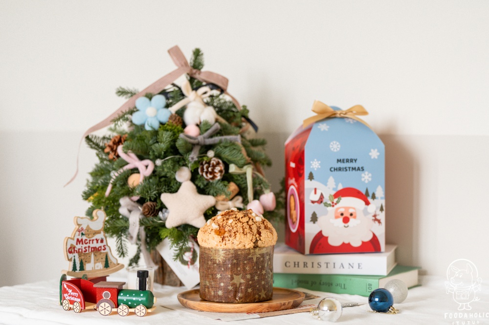 小滿麥拾聖誕潘娜朵妮禮盒開箱