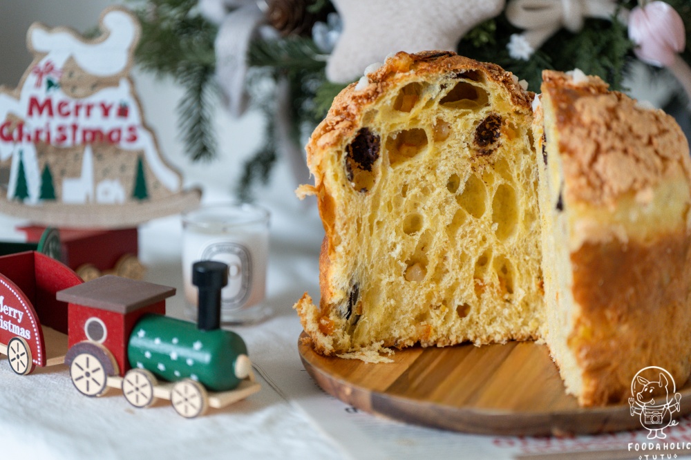 小滿麥拾聖誕潘娜朵妮開箱品嘗心得