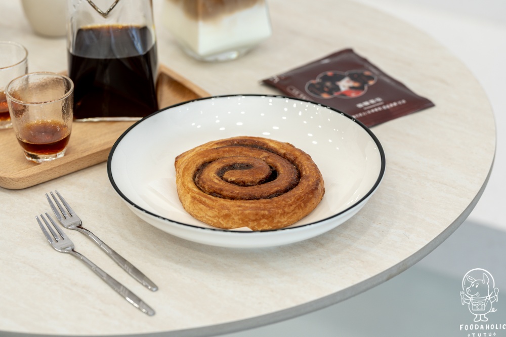 『黑沃咖啡花蓮東大門店』黑沃北歐肉桂捲