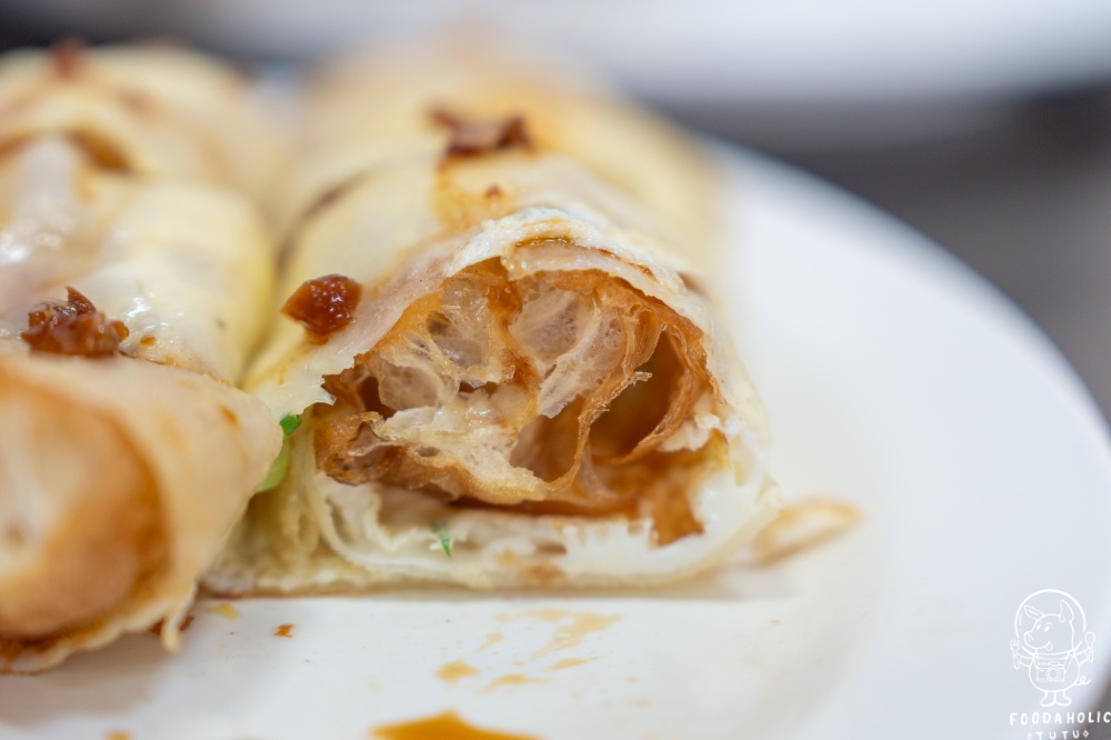 『杏仁茶早餐』蛋餅油條（半條）