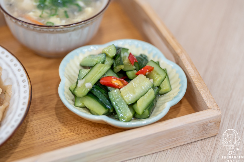 『削削麵』清爽涼拌小黃瓜