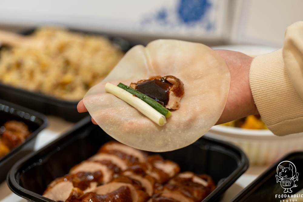 『銘師父餐廳』香蔥鴨餅皮